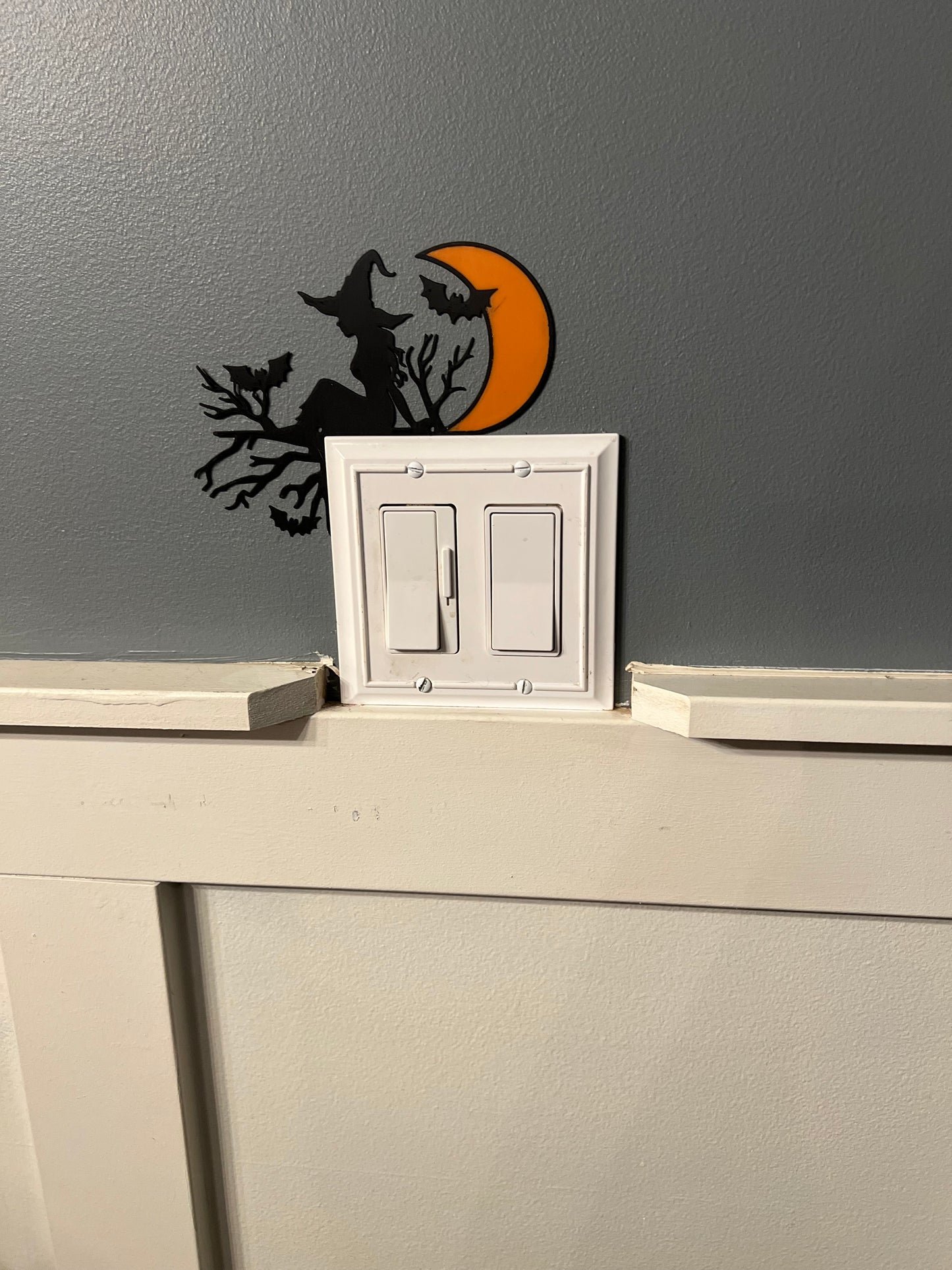 "Witch"Light Switch Corner