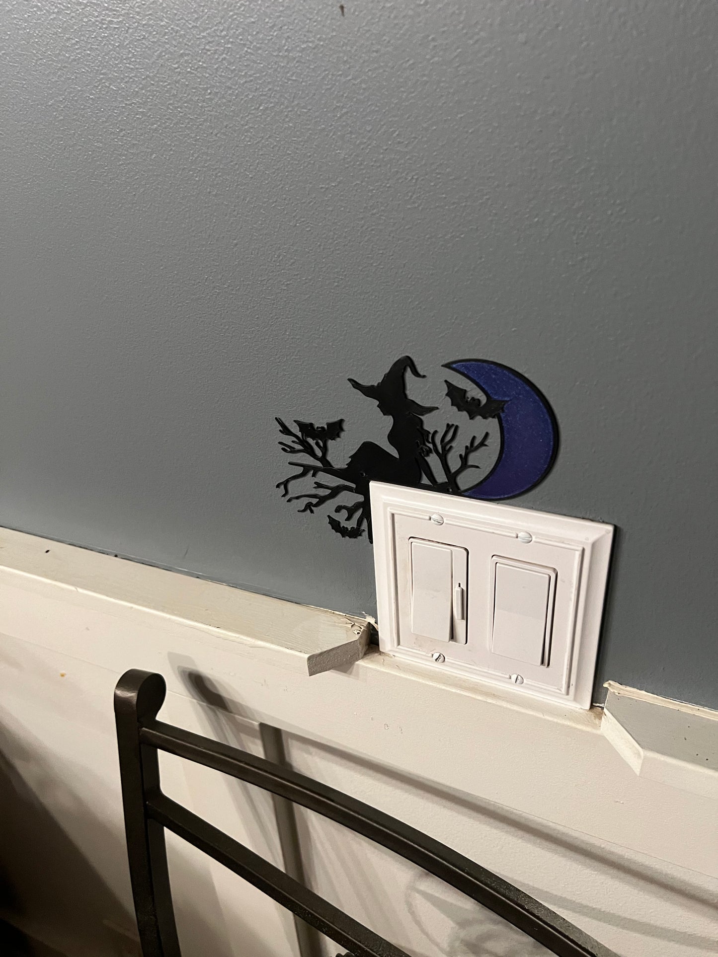 "Witch"Light Switch Corner