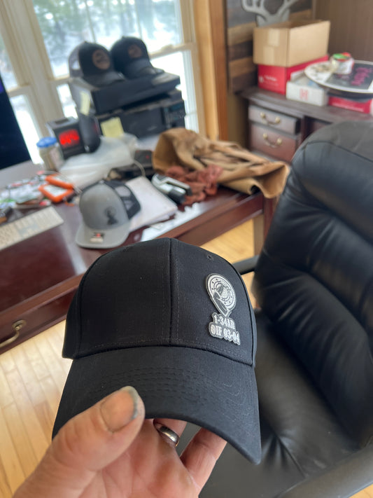 Custom 1-34AR Hat, Black