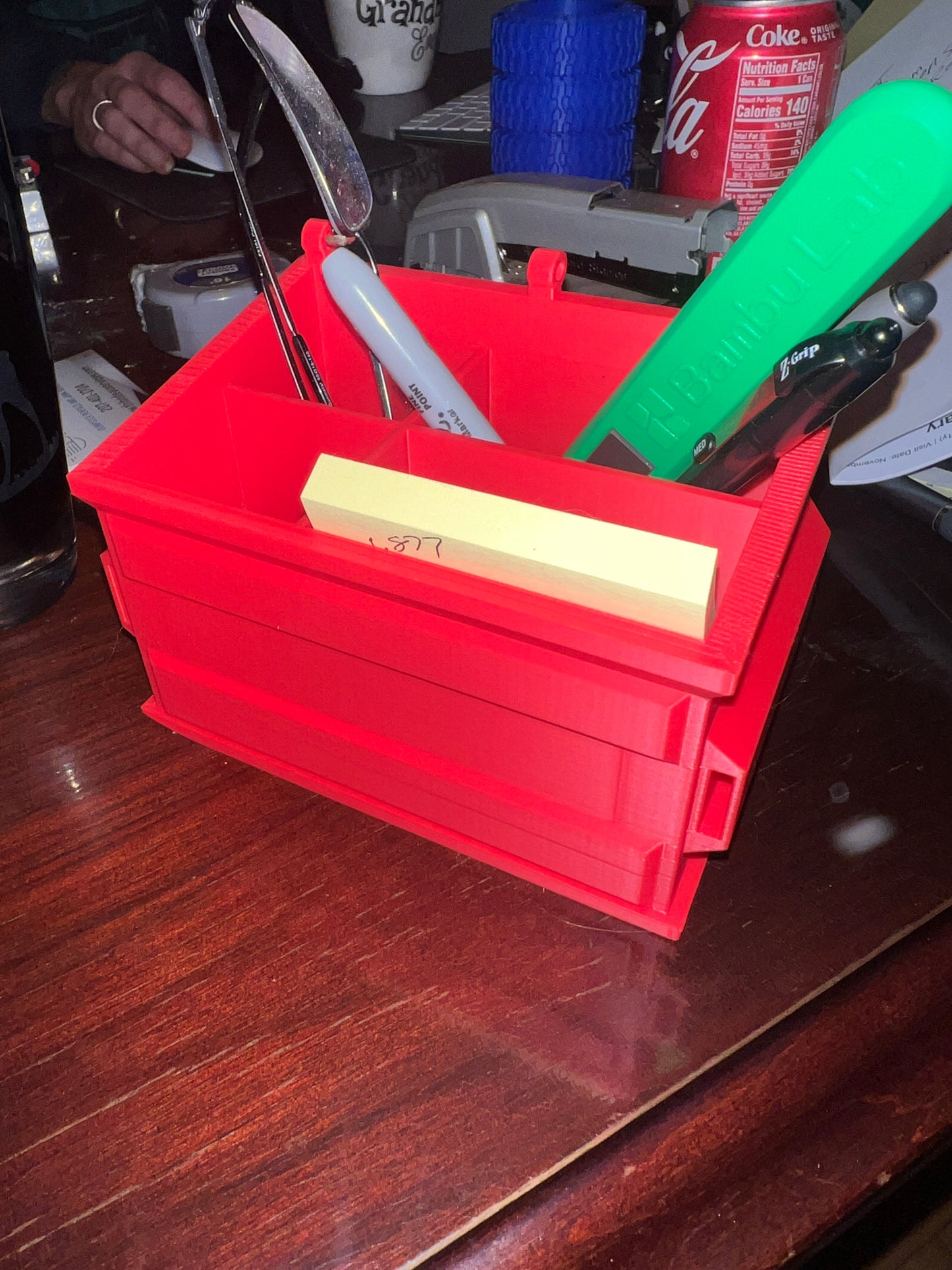 Dumpster Desk Organizer