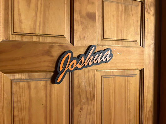 3D Custom Name Sign